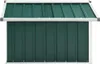 Rasenmäher Garage 92x97x63 cm Verzinkter Stahl Grün Produktbild-Vorschau 5