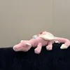 Drachen Kuscheltier 50cm – Plüsch Drache Kissen – Hellrosa Produktbild-Vorschau 5