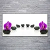 Acrylglasbilder 120x60 Wandbild Druck Blumen Steine Kunst Produktbild-Vorschau 2