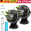 2 STK Mini Ventilator USB Tischventilator 360° einstellbar Produktbild-Vorschau 1