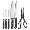 Messerblock Holz 7-teilig mit 5 Messer und 1 Schere Produktbild-Vorschau 2
