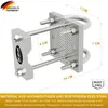 Sonnenschirmhalter aus Edelstahl für Balkongeländer rund Produktbild-Vorschau 4