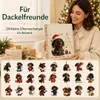 Dackel Adventskalender mit 24 Figuren, Produktbild-Vorschau 2