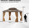COSTWAY altán 3,5 x 3 m, zahradní altán, párty stan se Náhled obrázku produktu 3