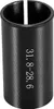 Fahrrad Sattelstütze Adapter 28,6 bis 31,8 mm Produktbild-Vorschau 1