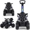 Milly Mally Wild 3in1 schwarzer Kinderroller mit Lenkstange Produktbild-Vorschau 1