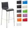 CLP Barhocker Avola Leder Flach E78 Edelstahlgestell | Produktbild-Vorschau 2