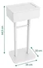 Relaxdays toiletrolhouder, met ruimte voor reserverollen, Productafbeelding-voorbeeld 4