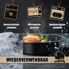 BigDean 15 pièces rondes Meal Prep Box 700ml BPA libre Voir les images du produit 2