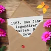 Mr. & Mrs. Panda Grußkarte Spruch 1983 Geburtstag - Weiß - Produktbild-Vorschau 3