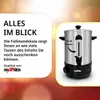 Grafner Heißgetränkeautomat Glühweinkocher Produktbild-Vorschau 7
