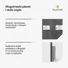 Blumfeldt Infračervený nástenný ohrievač 350 W - IP44, Podgląd zdjęcia produktu 6