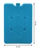 Lot de 6 packs réfrigérants bleus - 16 x 11 cm / 265 ml Voir les images du produit 2