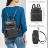 ROYALZ "Delaware" moderner kleiner Rucksack Damen Leder - Produktbild-Vorschau 2