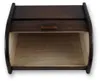 Großer Holz-Brotkasten Walnuss 40x29x18cm – Brotkorb für Produktbild-Vorschau 5