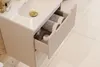 Szafka Łazienkowa 50 Cm Kaszmir Mat Szuflady Ryflowana Mdf Podgląd zdjęcia produktu 8