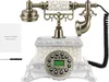 Retro starožitný telefón – stolný telefón s káblom – Náhľad obrázku produktu 6