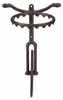 2 x Wand Blumenhalter Einrad, Gusseisen, Deko Produktbild-Vorschau 10