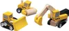 PlanToys Holzspielzeug Straßenbau-Set Produktbild-Vorschau 1
