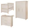 roba Kinderzimmer Set 3-teilig Momo- Kinderbett 70 x 140 cm Produktbild-Vorschau 2
