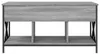 vidaXL Couchtisch Grau Sonoma 100x55x50 cm Holzwerkstoff Produktbild-Vorschau 5