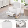 Sweiko 049B Houpací křeslo, kojící křeslo, lounge křeslo s Náhled obrázku produktu 5