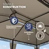 CASARIA Pavillon Topas 3x4m Metall Produktbild-Vorschau 7