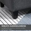 Čalouněná lavice s úložným prostorem HOMCOM 838-166CG - A Náhľad obrázku produktu 7