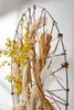 Metallring weiß mit Fuß Ø 25 cm Dekoring Trockenblumen Produktbild-Vorschau 2