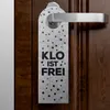 Toiletten Türhänger mit Spruch: Klo ist besetzt oder Klo Produktbild-Vorschau 6