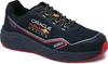 A single navy blue Sparco safety shoe with red and yellow accents, placed on a white background. Anteprima dell’immagine prodotto