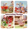 Puzzle 3D, Scatolina musicale Alice's Tea Party, legno, Anteprima dell’immagine prodotto 5