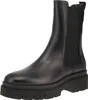 A black Chelsea boot with a chunky sole is shown against a white background. Voir les images du produit