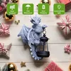 Solarleuchte Garten, Drachen Figuren Solarlampen, Lustige Produktbild-Vorschau 3