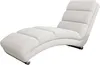 A white chaise lounge on a white background. Náhľad obrázku produktu