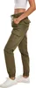 Urban Classics Ladies - High Waist Cargo Pants oliv - XL Produktbild-Vorschau 3
