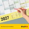 XXL Jahreskalender Wandkalender 2027 | DIN A0 | 1 Stück | Produktbild-Vorschau 4