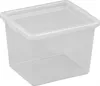plast team Aufbewahrungsbox BASIC BOX 52 Liter transparent Produktbild-Vorschau 10