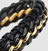 SERASAR | Bracciale in pelle da uomo [Acciaio] con doppia Anteprima dell’immagine prodotto 12