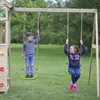 Altalena in plastica per il parco giochi – Verde Anteprima dell’immagine prodotto 2