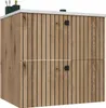 Skrinka Pod Umývadlo Tigo 60 2S Dub Evoke Drážkované Čelo + Náhľad obrázku produktu 12