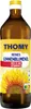 A bottle of Thomy sunflower oil with a sunflower graphic and nutritional information. Anteprima dell’immagine prodotto