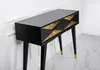 Casa Padrino Luxus Konsole Matt Schwarz / Antik Gold / Gold Produktbild-Vorschau 4