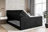 ALTDECOR Boxspringbett mit Fußteil, 2 Matratzen und Topper Produktbild-Vorschau 3