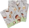 Tissue Serviette Buliz (Pilze), 3-lagig,  33 x 33 cm, 100 Produktbild-Vorschau 2