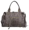 Elara Damen-Schultertasche aus echtem Wildleder Blau  Italy Produktbild-Vorschau 5