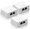 deleyCON CAT 6a Netzwerkdose 2x RJ45 Buchse FTP 10 Gbit, 3 Produktbild-Vorschau 1