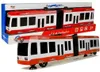 Leantoys Gelenkbus mit Friktionsantrieb Rot Produktbild-Vorschau 1