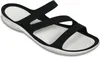 Crocs Swiftwater Sandalen Damen black/white black/white Produktbild-Vorschau 9