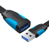 Vention VAS-A14-B100, 2 m, USB A, USB A, USB 2.0, Schwarz Produktbild-Vorschau 3